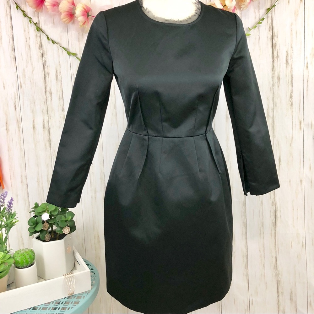 🌟NWT THEORY Luxe Mini Corset Satin Dress